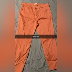 Peach color pants